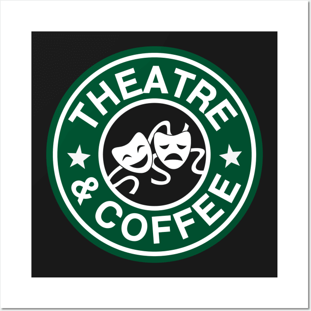 Theatre and Coffee Wall Art by KsuAnn